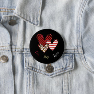 Wild valentine button