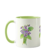 Wild Veilchen-Tasse