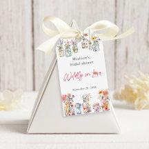 Wild verliebt Wildblumen-Aquarell-Brautparty