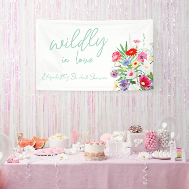 Wild verliebte Brautparty Banner (Party)