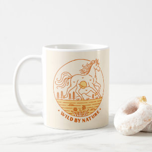Wild von Natur aus Kaffeetasse