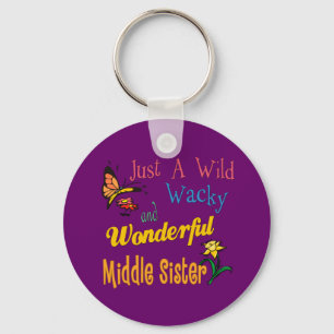 Wild Wacky Wunderbare Sammlung von mittelständisch Schlüsselanhänger