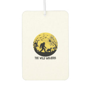 Wild Walker Bigfoot laufende Berner Halloween Hau Autolufterfrischer