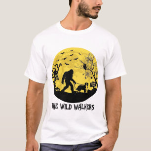 Wild Walker Bigfoot laufende Berner Halloween Hau T-Shirt
