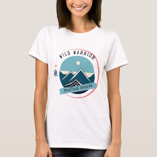 Wild Warrior Mountain Seeker T-Shirt (Vorderseite)