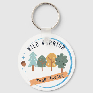 Wild Warrior Tree Hugger Schlüsselanhänger