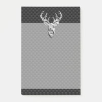 Wild weißer Schwanz Hirsch auf Carbon Fibre Style