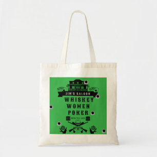 Wild West Americana Poker Tragetasche