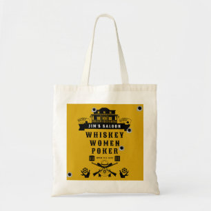 Wild West Americana Poker Tragetasche