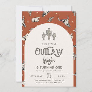Wild West Birthday Einladung   Cowboy - Einladung