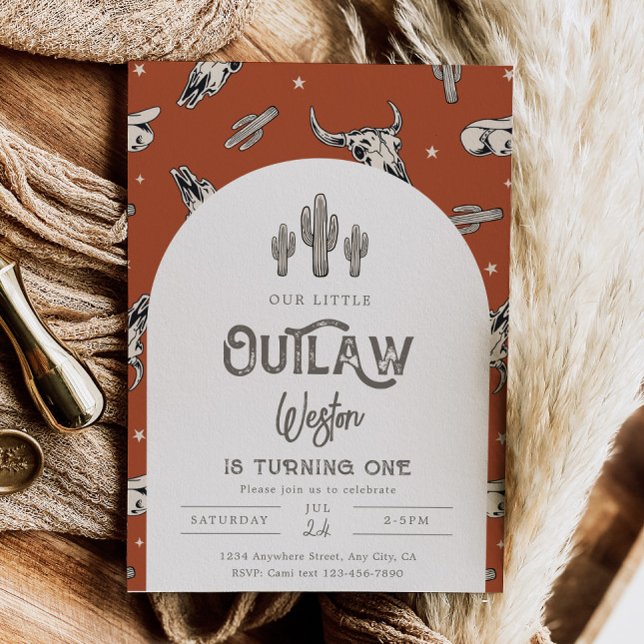 Wild West Birthday Einladung | Cowboy - Einladung (Von Creator hochgeladen)