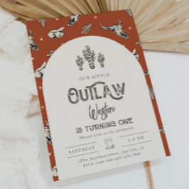 Wild West Birthday Einladung | Cowboy - Einladung