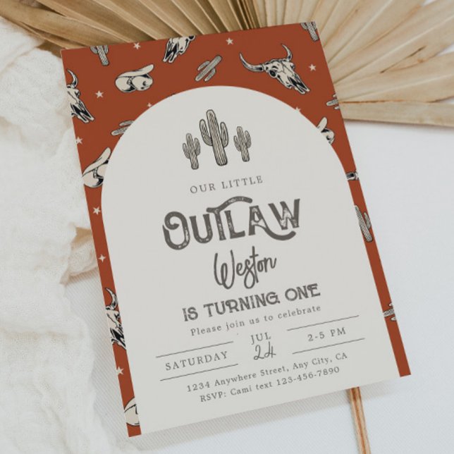 Wild West Birthday Einladung | Cowboy - Einladung (Von Creator hochgeladen)