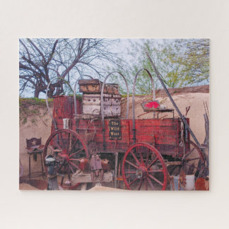 Wild West Bühne Coach Puzzle