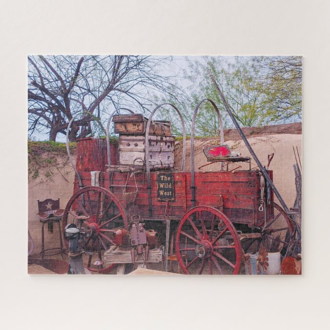 Wild West Bühne Coach Puzzle (Horizontal)