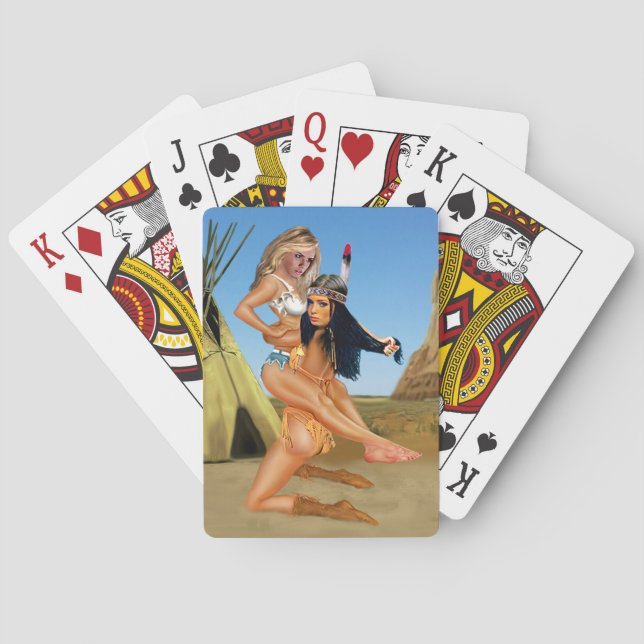 WILD WEST CHALLENGE SPIELKARTEN (Rückseite)