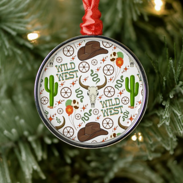 Wild West Christmas Ornament Keepsake (Baum)