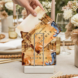 Wild West Cowboy Baby Shower Serviette