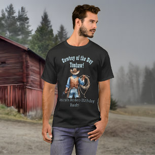 Wild West Cowboy Birthday T - Shirt