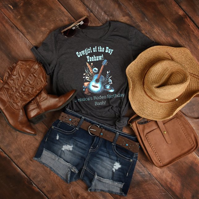 Wild West Cowboy Birthday T - Shirt (Von Creator hochgeladen)