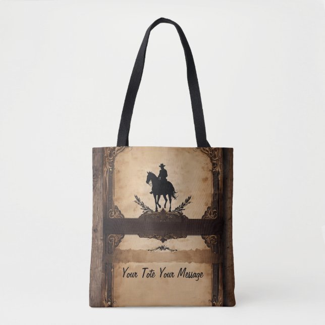 Wild West Cowboy Tasche (Vorderseite)