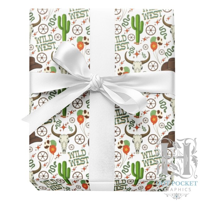 Wild-West-Geschenkpapier Geschenkpapier (Von Creator hochgeladen)