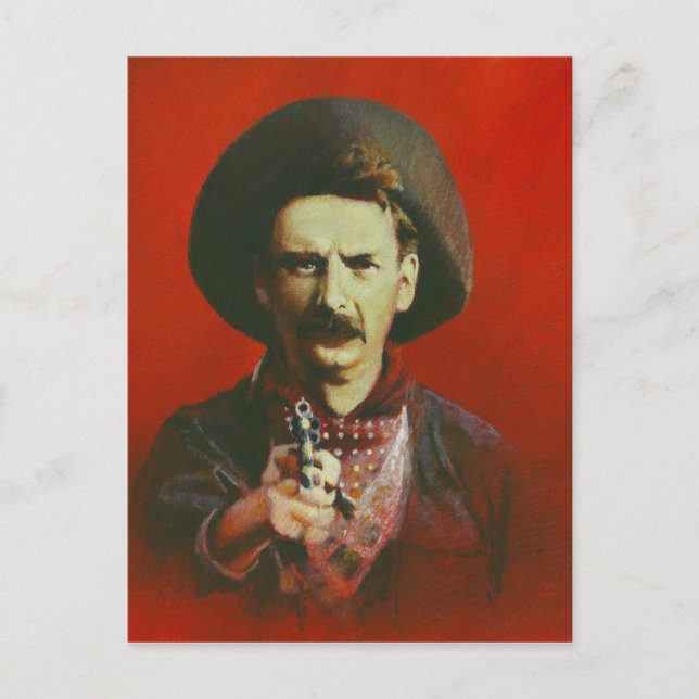 Wild West Illustriert Postkarte (Vorderseite)