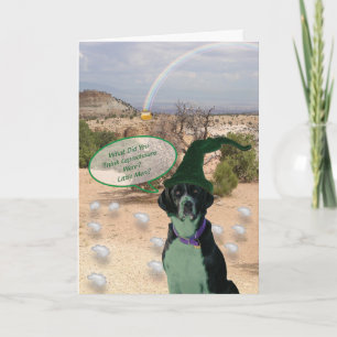 Wild West Leprechaun Card Karte