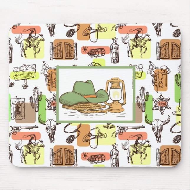 Wild West Mousepad (Vorne)