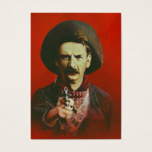 Wild West Outlaw ACEO Business Card
