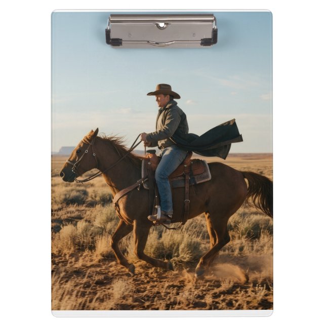 Wild West Planer Klemmbrett (Vorderseite)