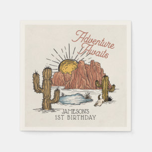 Wild West Rodeo Birthday Party Serviette