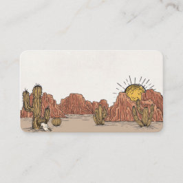 Wild West Rodeo place carte anniversaire ou baby s