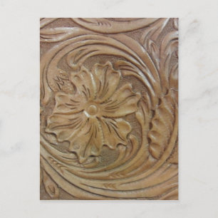 Wild West Rose Postkarte