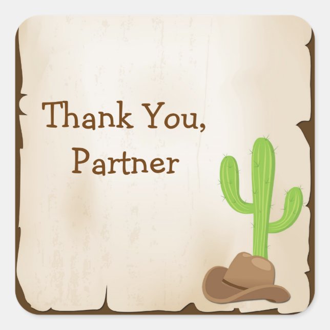 Wild West Sticker (Vorderseite)