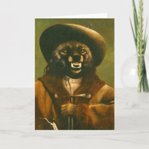 Wild West Wolf Dans Les Cartes De Voeux