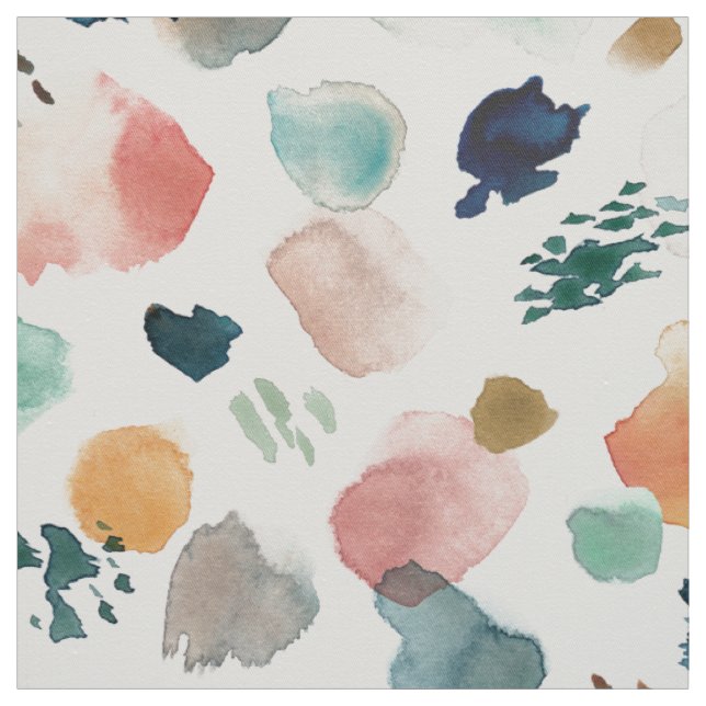 WILD WHIMS Abstrakt Brush Stroke Stoff (Muster)