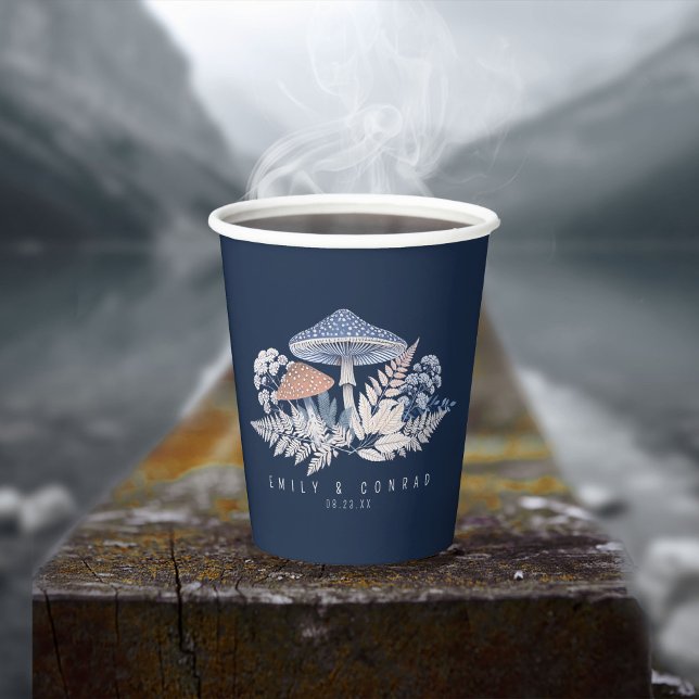 Wild & Whimsical Motif Wedding ID110 Pappbecher (Von Creator hochgeladen)