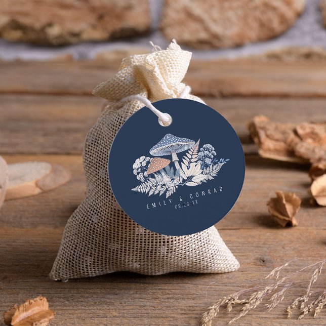 Wild & Whimsical Motif Wedding Rd ID1110 Geschenkanhänger (Von Creator hochgeladen)