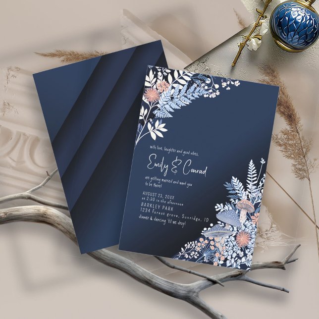 Wild & Whimsical Wedding ID110 Einladung (Von Creator hochgeladen)