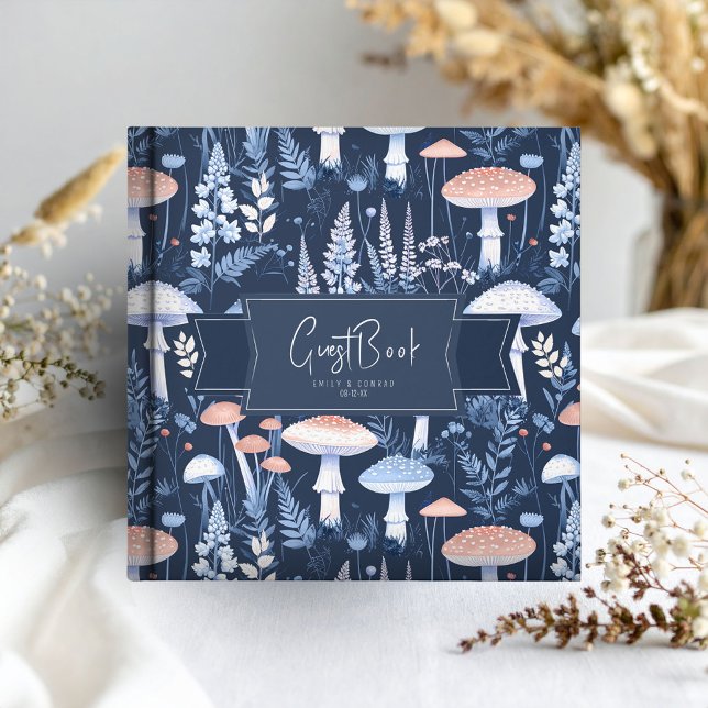 Wild & Whimsical Wedding Pattern ID110 Gästebuch (Von Creator hochgeladen)