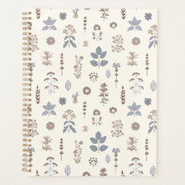 Wild Whimsy Blue Brown Planer