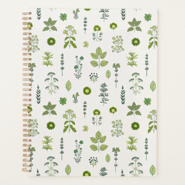 Wild Whimsy Green Planer (Vorderseite)