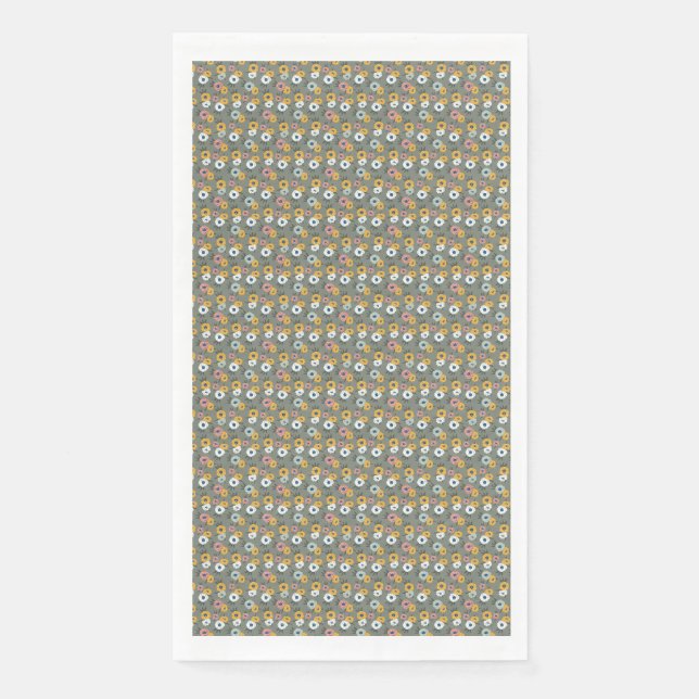 Wild wie die Blume Serviette (Vorderseite)