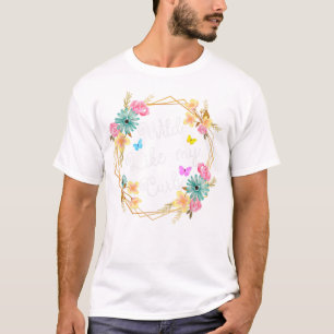 Wild wie meine Curls Curly hat feuchtes Hemd T-Shirt