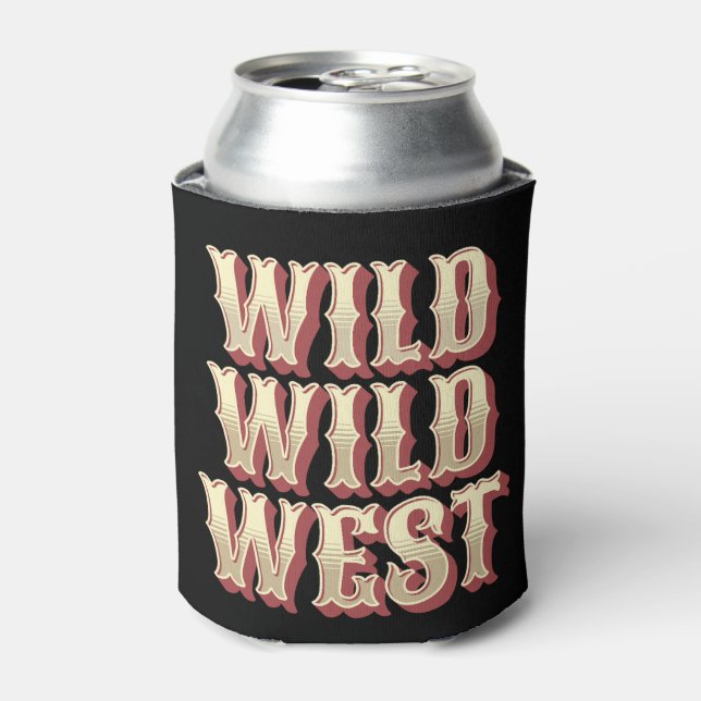 Wild Wild West Dosenkühler (Kanne Vorderseite)