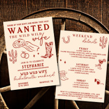 Wild Wild Wife 3-Day Itinerary Bachelorette Party 