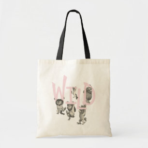 WILD Wilde Dinge und Max - Pink Tragetasche