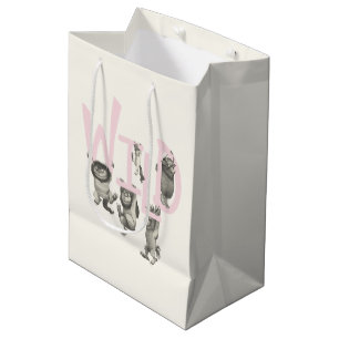 WILD Wilde Sachen und Max - Pink Mittlere Geschenktüte