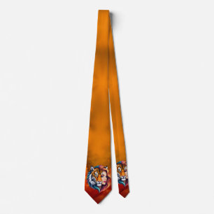 Wild Within – Tiger Spirit Göttin.  Krawatte